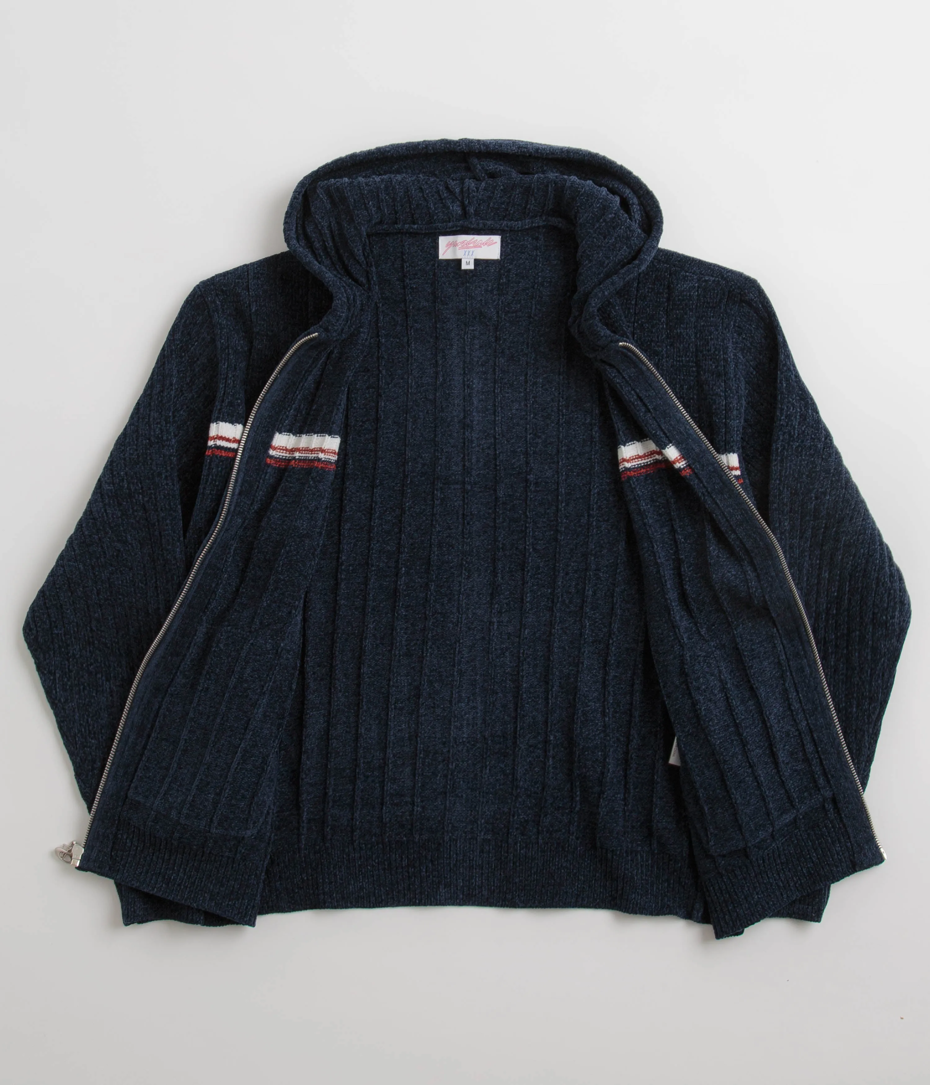 Yardsale Phantasy Chenille Hoodie - Navy