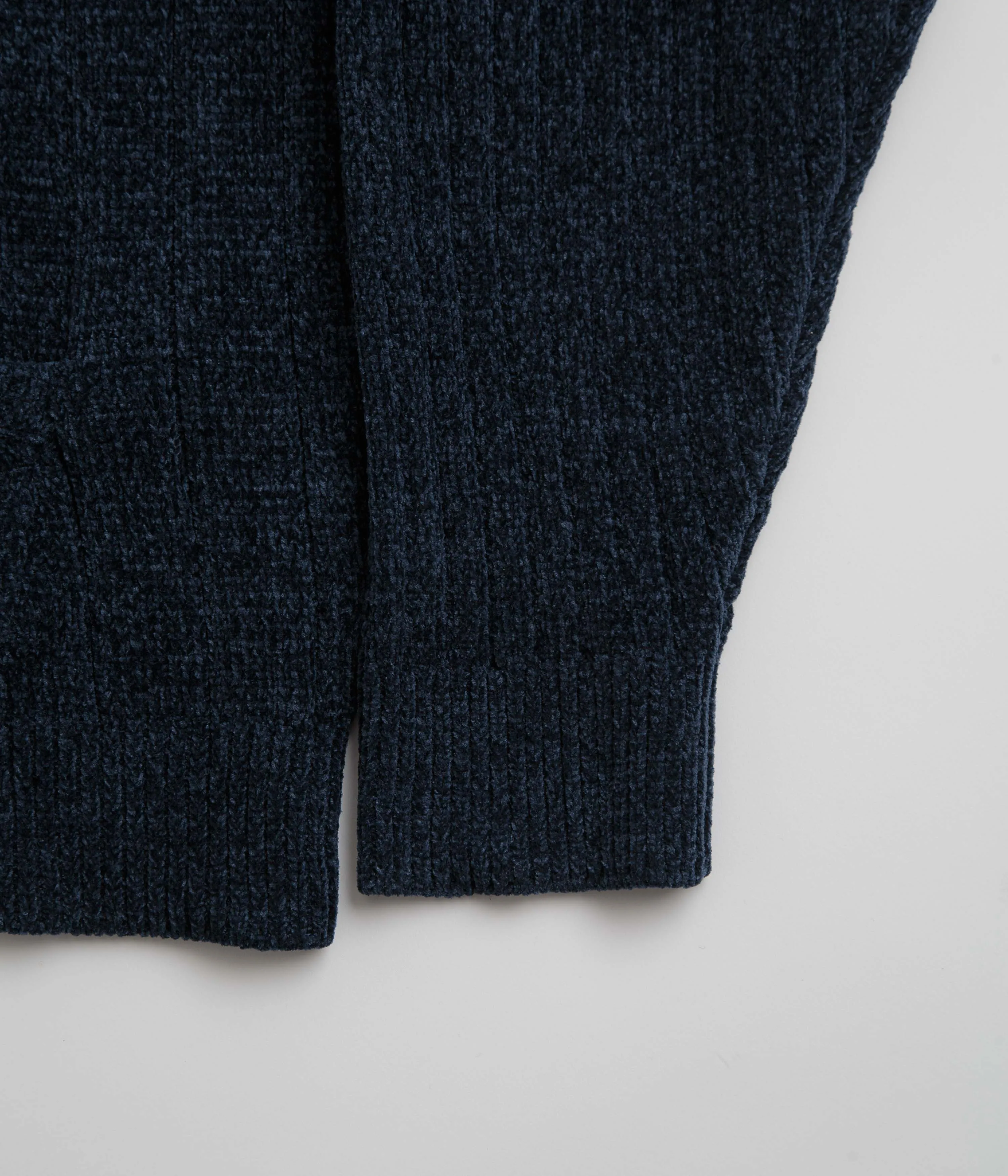 Yardsale Phantasy Chenille Hoodie - Navy