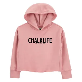 Youth - Chalklife Girl's Cropped Hoodie