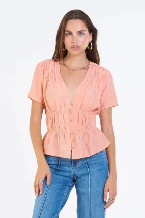 Zoe Ruched Shirt